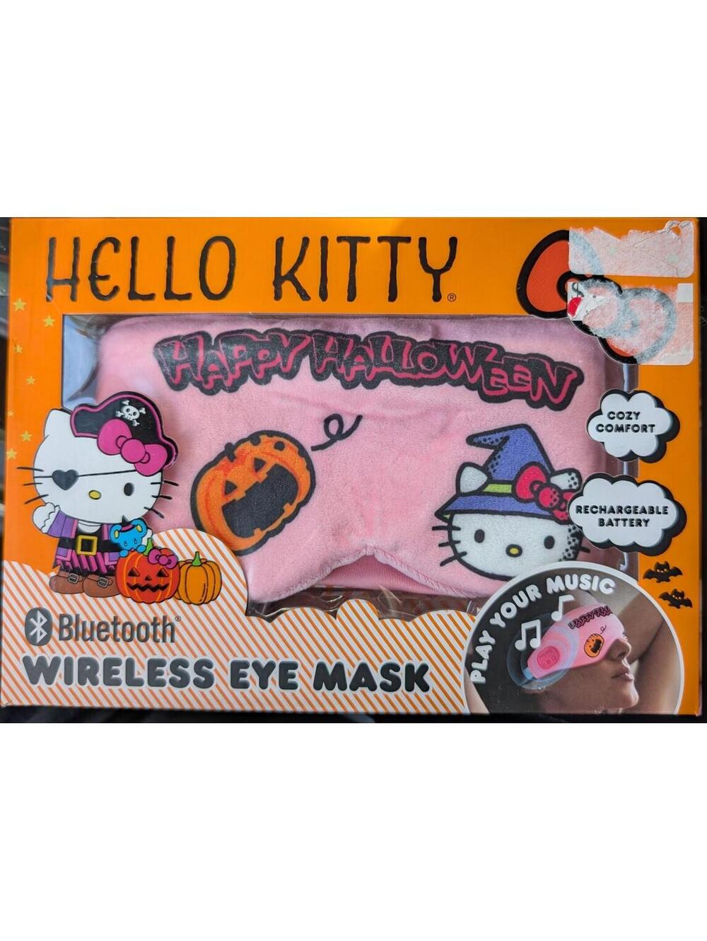 Hello Kitty Halloween Bluetooth Wireless Eye Mask